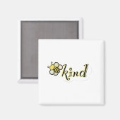 Adorable Bee Art Magnet (Vorderseite/Rückseite)