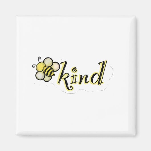 Adorable Bee Art Magnet (Vorne)