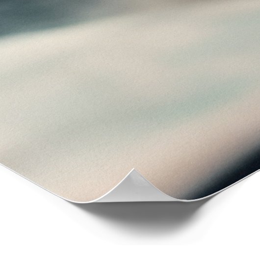 Adorable Bernerdoodle am Diner Poster (Ecke)