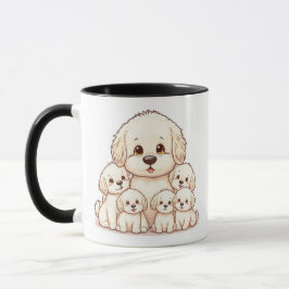 Adorable Bichon Family Tasse - Perfektes Geschenk