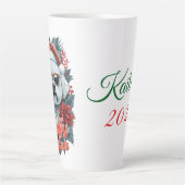 Adorable Bichon Holiday Tasse (Vorderseite)