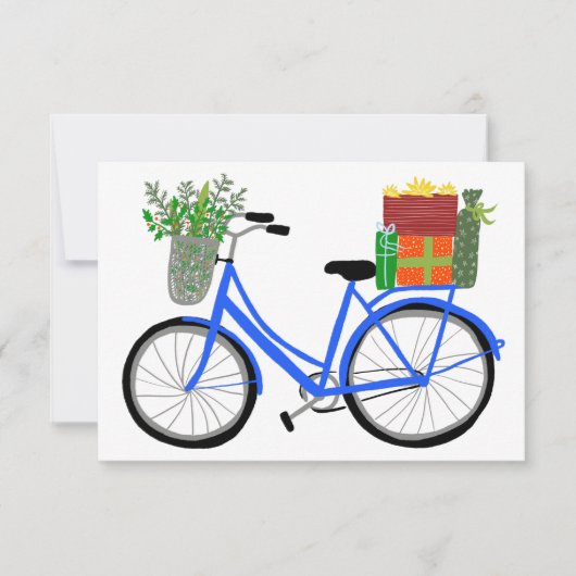 Adorable Bicycle Xmas Geschenke Weihnachts-Weihnac (Vorderseite)