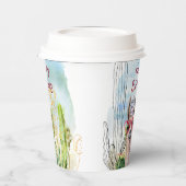 Adorable Birthday Llama Pappbecher (Links)