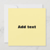 Adorable Birthday Party Hat Welpe Einladung (Rückseite)