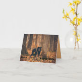 Adorable Black Bar Foto Karte (Gelbe Blume)