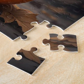 Adorable Black Cat Wear Hexenhut Puzzle (Seite)