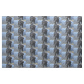Adorable Black Lab Welpenhund Stoff (Fat Quarter (45,7 x 55,9 cm))