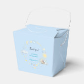 Adorable Blue Dreamy Baby Boy Dusche Geschenkschachtel (Vorderseite)