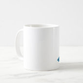 Adorable Blue Jay Kaffeetasse (Vorderseite Links)
