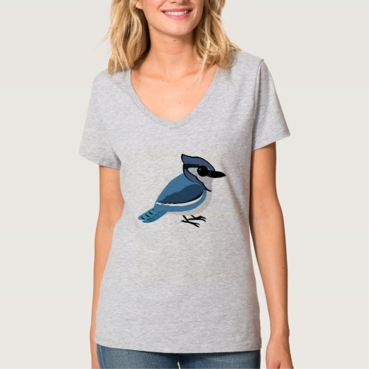 Adorable Blue Jay T-Shirt (Vorderseite)