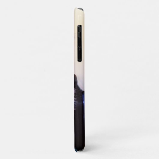 Adorable Blue Mit Augen Masked Kitten Foto Case-Mate iPhone Hülle (Hinten/Links)