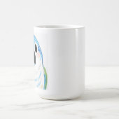 Adorable Blue Parrot Keramik Tasse (Mittel)