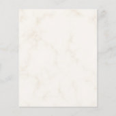 Adorable Blütenhund Groomer Tear Sheet Flyer (Hinten)