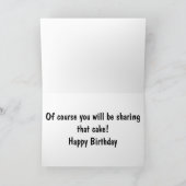 Adorable Border Collie Heeler Mix Sleepy Puppy Karte (Innenseite)