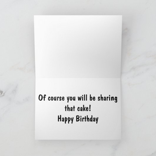 Adorable Border Collie Heeler Mix Sleepy Puppy Karte (Innenseite)