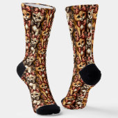 Adorable Bow-tied Kittens Socken (Gewinkelt)