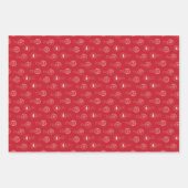 Adorable Briefe an Weihnachtsmuster Geschenkpapier Set (Vorderseite 2)