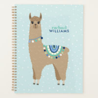 Adorable Brown Alpaca Personalisiert