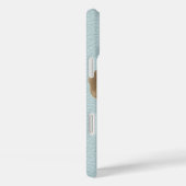 ADORABLE BROWN DACKEL PUPPY HUND Case-Mate iPhone HÜLLE (Rückseite / Rechts)