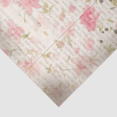 Adorable Brown Spring Hütte Bunnies Decoupage Seidenpapier (Ausschnitt)