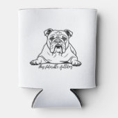 Adorable Bulldog Dosenkühler (Vorderseite)
