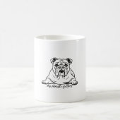 Adorable Bulldog Kaffeetasse (Mittel)