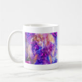 Adorable Bulldog Mixed Media Kaffeetasse (Links)