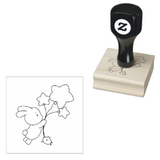 Adorable Bunny Briefmarke Gummistempel