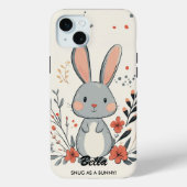 Adorable Bunny Charm - Gemütliche & Niedliche Vöge Case-Mate iPhone Hülle (Rückseite)