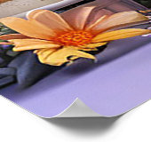 Adorable Bunny feiert Geburtstag Poster (Ecke)