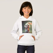 Adorable Bunny Hoodies: Perfekt behaglich für Kind Hoodie (Vorne ganz)