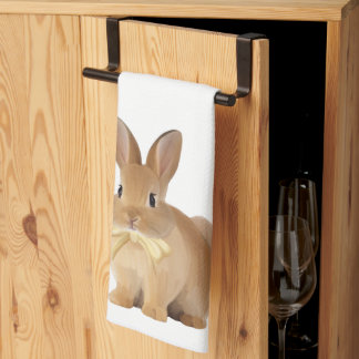 Adorable Bunny Kitchen Towel Geschirrtuch