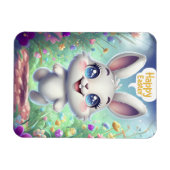 Adorable Bunny Ostermagnet Magnet (Horizontal)