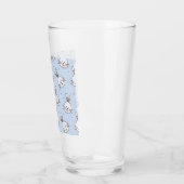Adorable Bunny Rabbit Muster Glas (Links)