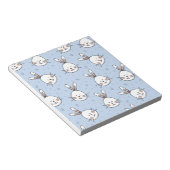 Adorable Bunny Rabbit Muster Notizblock (angewinkelt)
