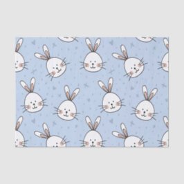 Adorable Bunny Rabbit Muster Seidenpapier