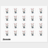 Adorable Bunny Sticker - Eine schöne Zeit (Blatt)