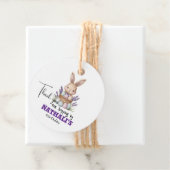 Adorable Bunny-Themed Geburtstag Geschenkanhänger (Beispiel)