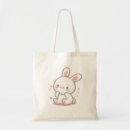 Adorable Bunny Tote Tag Tragetasche