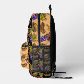 Adorable Burgers and Hunde Bedruckter Rucksack (Rechts)