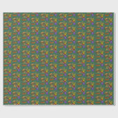 Adorable Burgers and Hunde Geschenkpapier (Flach)