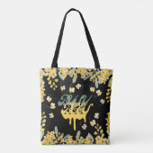 Adorable Busy Bees & Honey Drops Tote Bag Tasche (Rückseite)