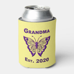Adorable Butterfly Oma "Est 2020" Dosenkühler