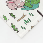 Adorable Camping Fleecedecke (Ecke)