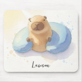 Adorable Capybara Mouse Pad  Mousepad (Vorne)