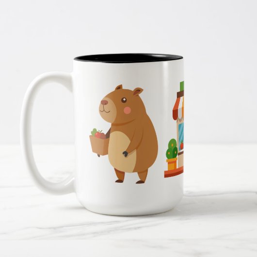 Adorable Capybara Tasse (Links)