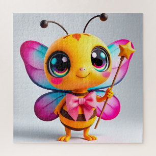 Adorable Cartoon Bee Fairy Puzzle