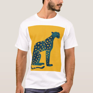 Adorable Cartoon Dog in Ultra Simple Style T - Shi T-Shirt