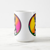 Adorable Cartoon Dog Kaffeetasse (Mittel)