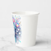 Adorable Cartoon Dolphin Babydusche Pappbecher (Links)